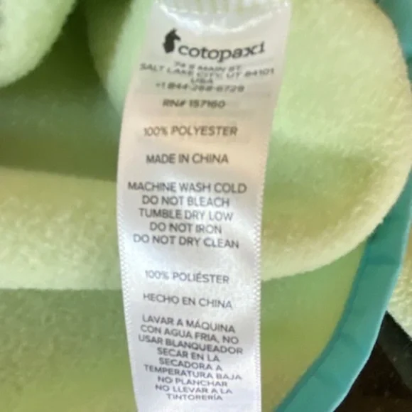 Cotopaxi Teca 1/4 Snap Fleece Pullover sz XS retro colours lightweight - Picture 13 of 16